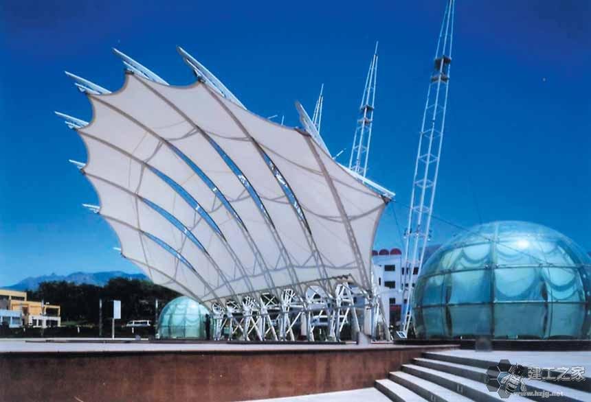 梅州车棚膜结构网架